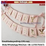 Party Decorations Happy Birthday Banner Birthday Letter Banner Home Event Party Stuff