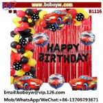 Lightning McQueen Car Theme Birthday Party Decorations Birthday Party Favor