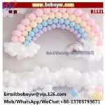 Pastel Balloon Garland Kit Rainbow Balloon Arch Macaron Latex Balloons for Wedding Engagement Birthday Party