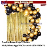 Balloon Garland Arch Kit Balloons Gold Tinsel Curtain for Wedding Birthday Party Supplies Decorations