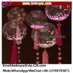 balloons Transparent Balloon Feather Bobo Ball Party Birthday Balloons