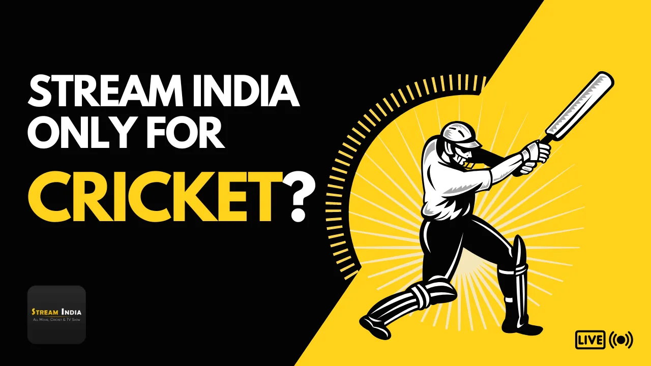 Stream India App only for watching cricket